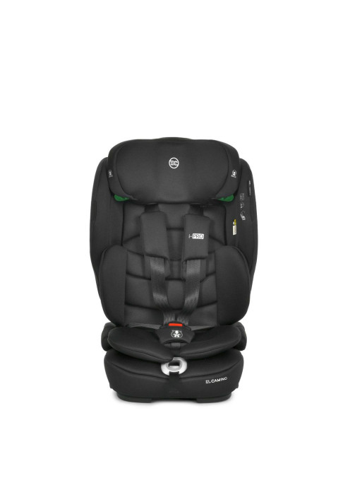 Дитяче автокрісло El Camino i-Pro ME 1234 Black чорне Isofix та Top Tether