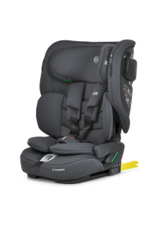 Дитяче автокрісло El Camino i-Pro ME 1234 Gray сіре Isofix та Top Tether