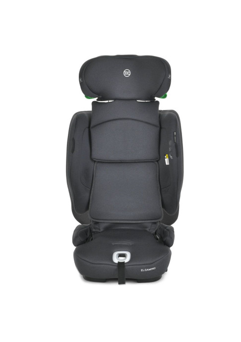 Дитяче автокрісло El Camino i-Pro ME 1234 Gray сіре Isofix та Top Tether