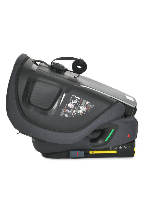Дитяче автокрісло El Camino i-Pro ME 1234 Gray сіре Isofix та Top Tether