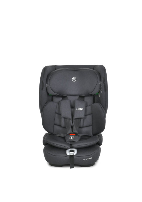 Дитяче автокрісло El Camino i-Pro ME 1234 Gray сіре Isofix та Top Tether